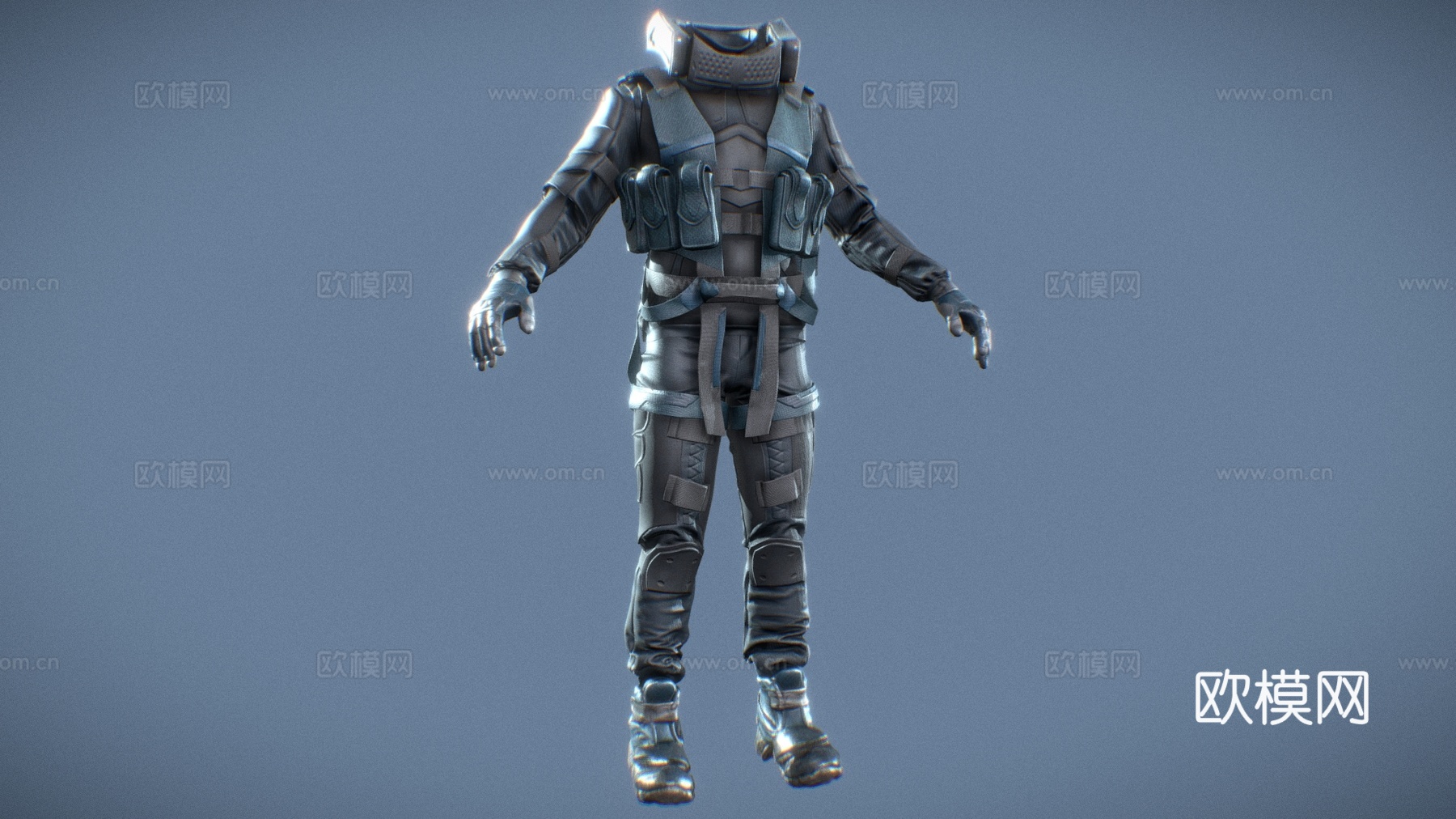 现代服装 衣服 套装 冲锋衣 运动装su模型