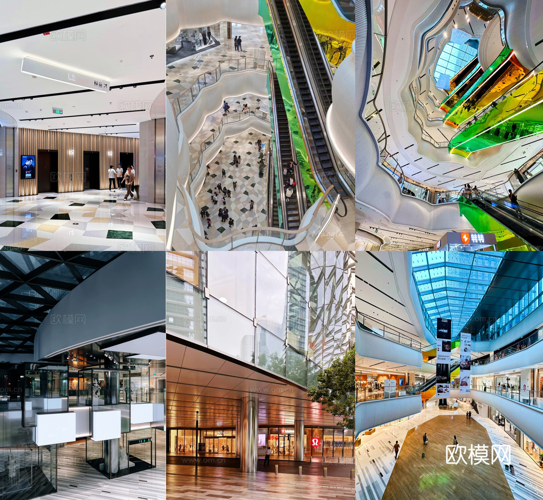 深圳华润前海万象中心商业项目室内CAD施工图-方案设计文本cad施工图