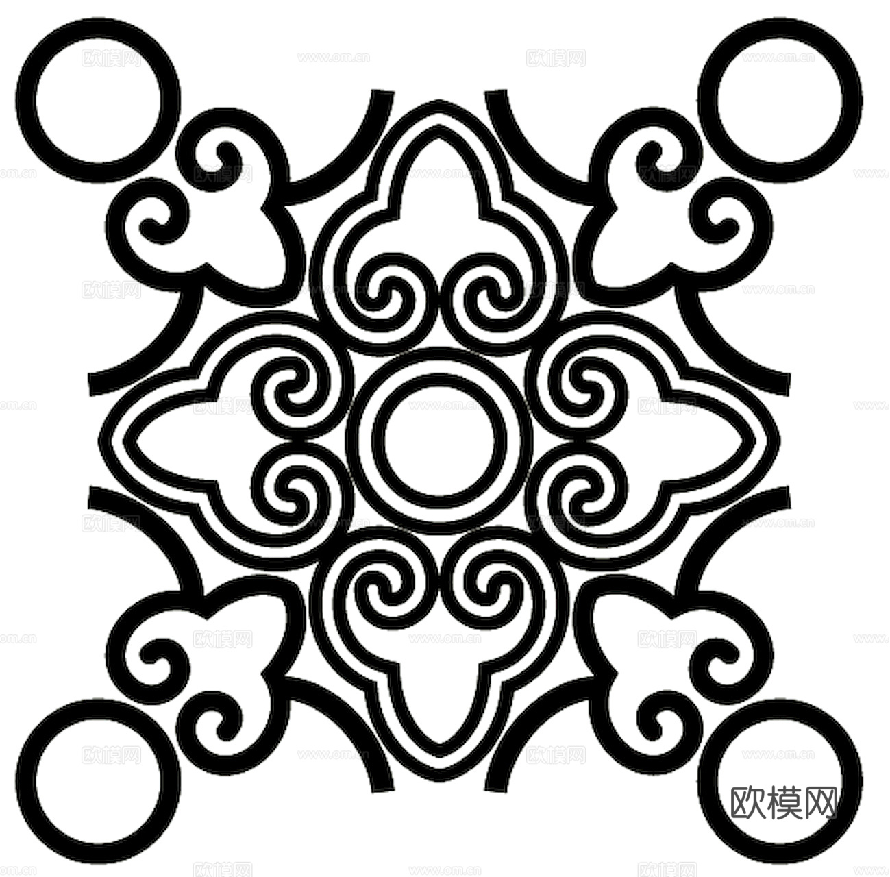 黑白凹凸 高光遮罩 通道 花纹纹理 装饰线条 纹理 墙绘图案下载