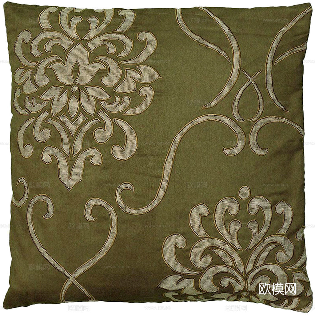 枕头 沙发抱枕 靠枕 花纹布纹布艺抱枕 床上用品下载