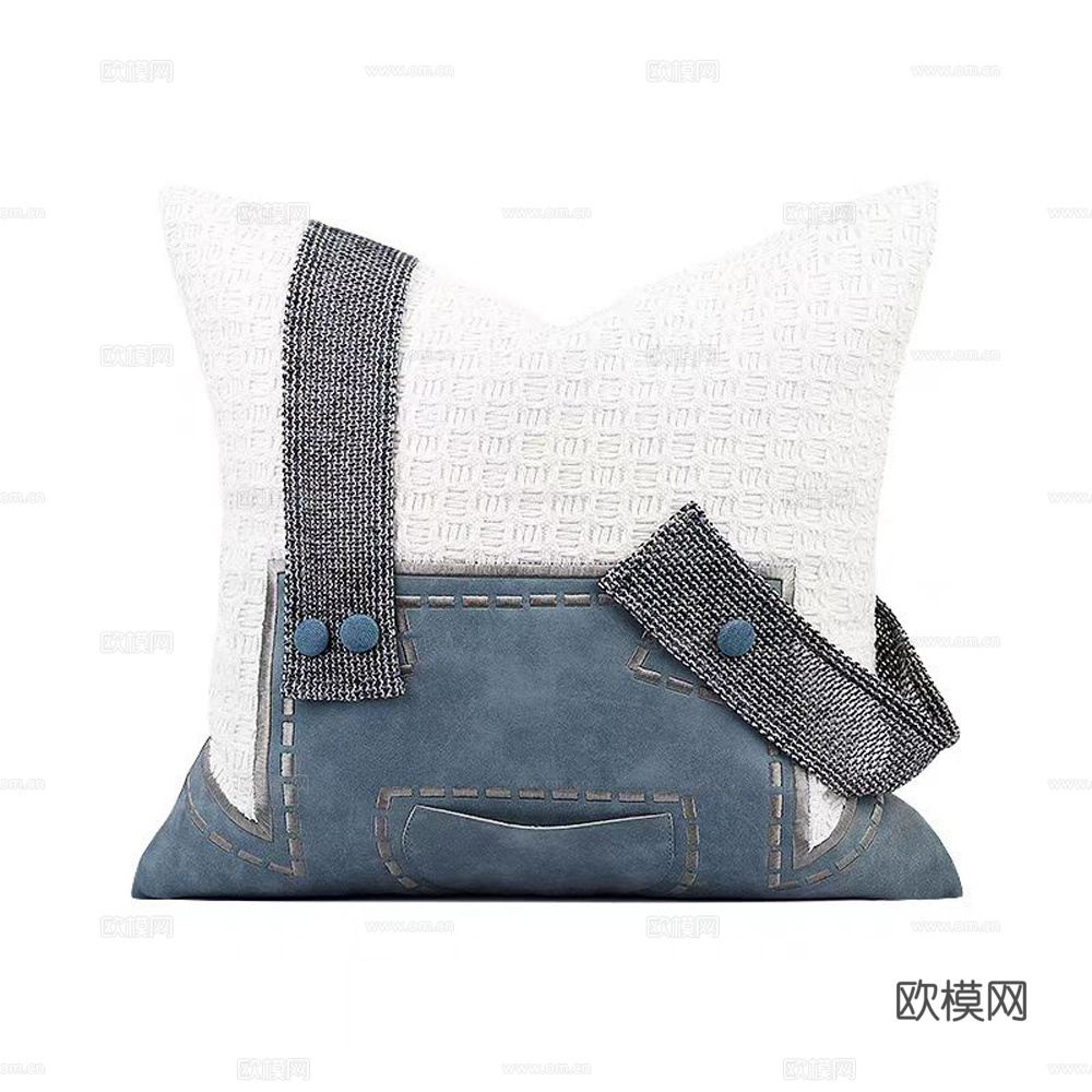 现代抱枕 枕头 印花抱枕 拼接抱枕