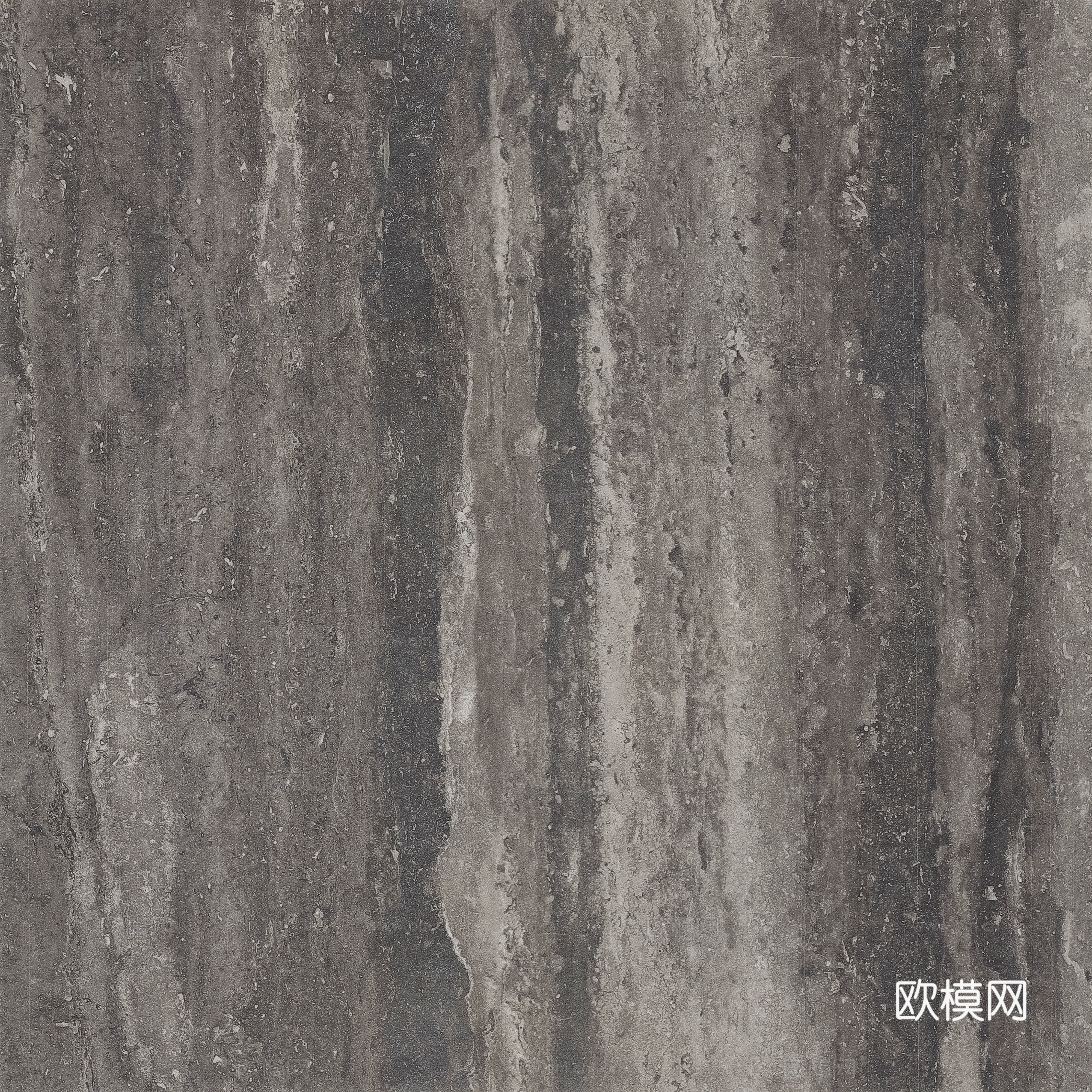 深灰色洞石大理石贴图