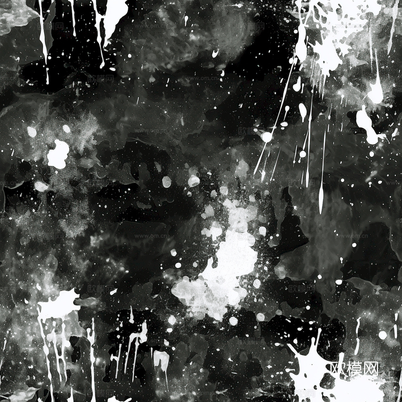 黑白凹凸 高光遮罩 通道 古典花纹 装饰线条 纹理 墙绘图案下载