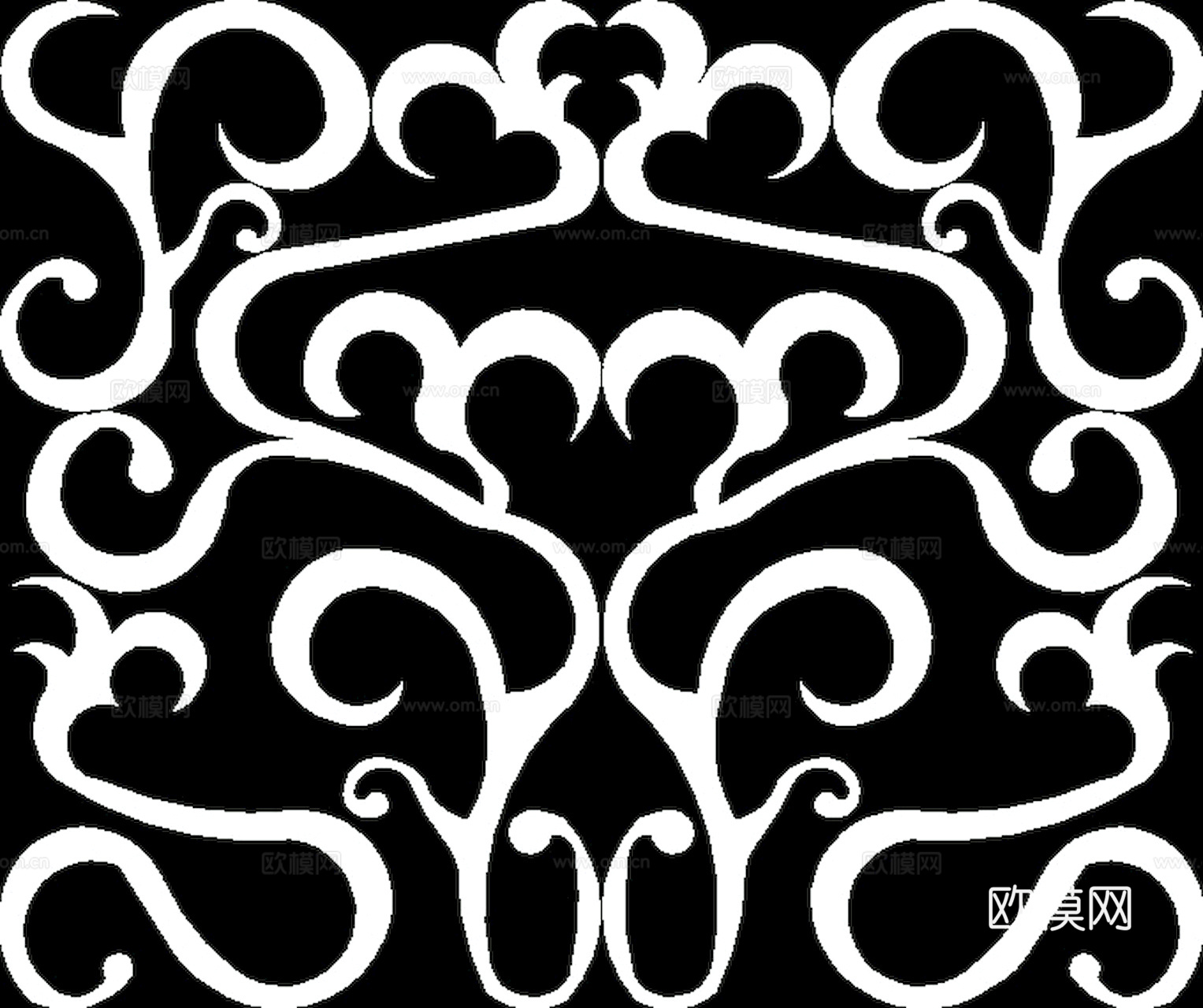 黑白凹凸 高光遮罩 通道 花纹纹理 装饰线条 纹理 墙绘图案下载