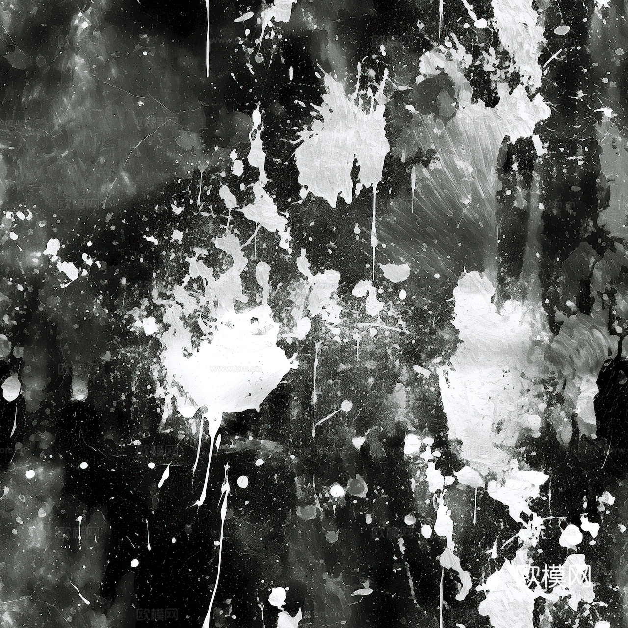 黑白凹凸 高光遮罩 通道 古典花纹 装饰线条 纹理 墙绘图案下载