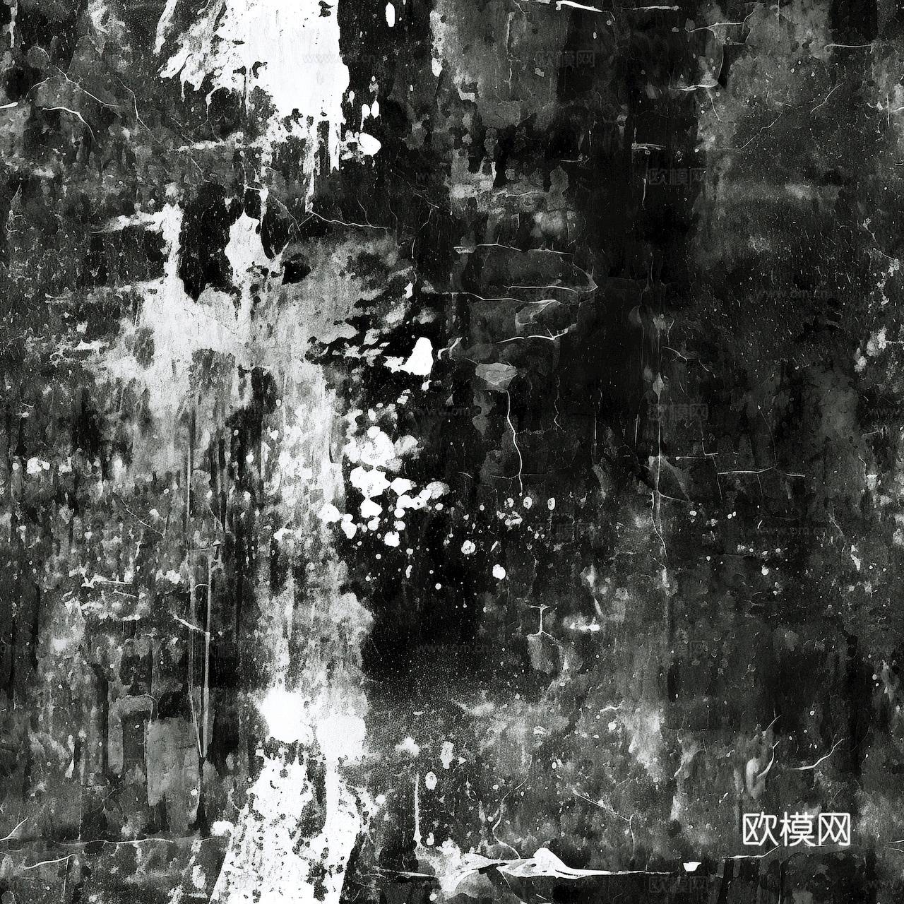 黑白凹凸 高光遮罩 通道 古典花纹 装饰线条 纹理 墙绘图案下载