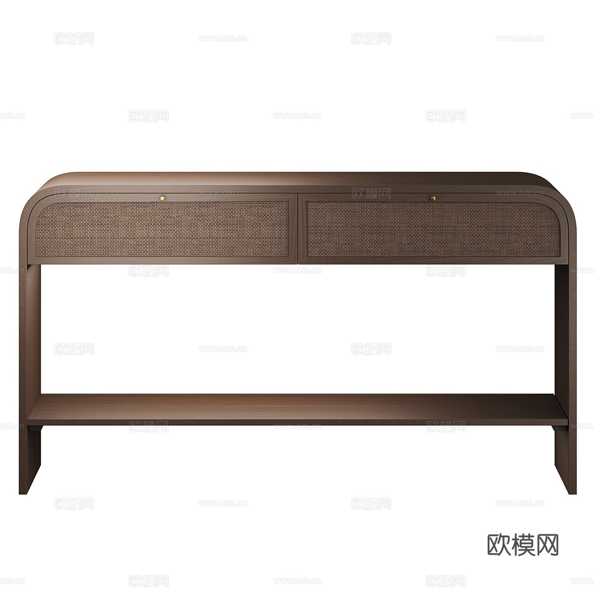 新中式 Suzette 玄关桌3d模型下载（渲染图2）