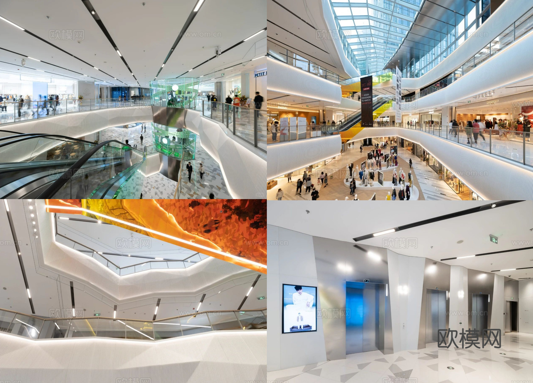 深圳华润前海万象中心商业项目室内CAD施工图-方案设计文本cad施工图