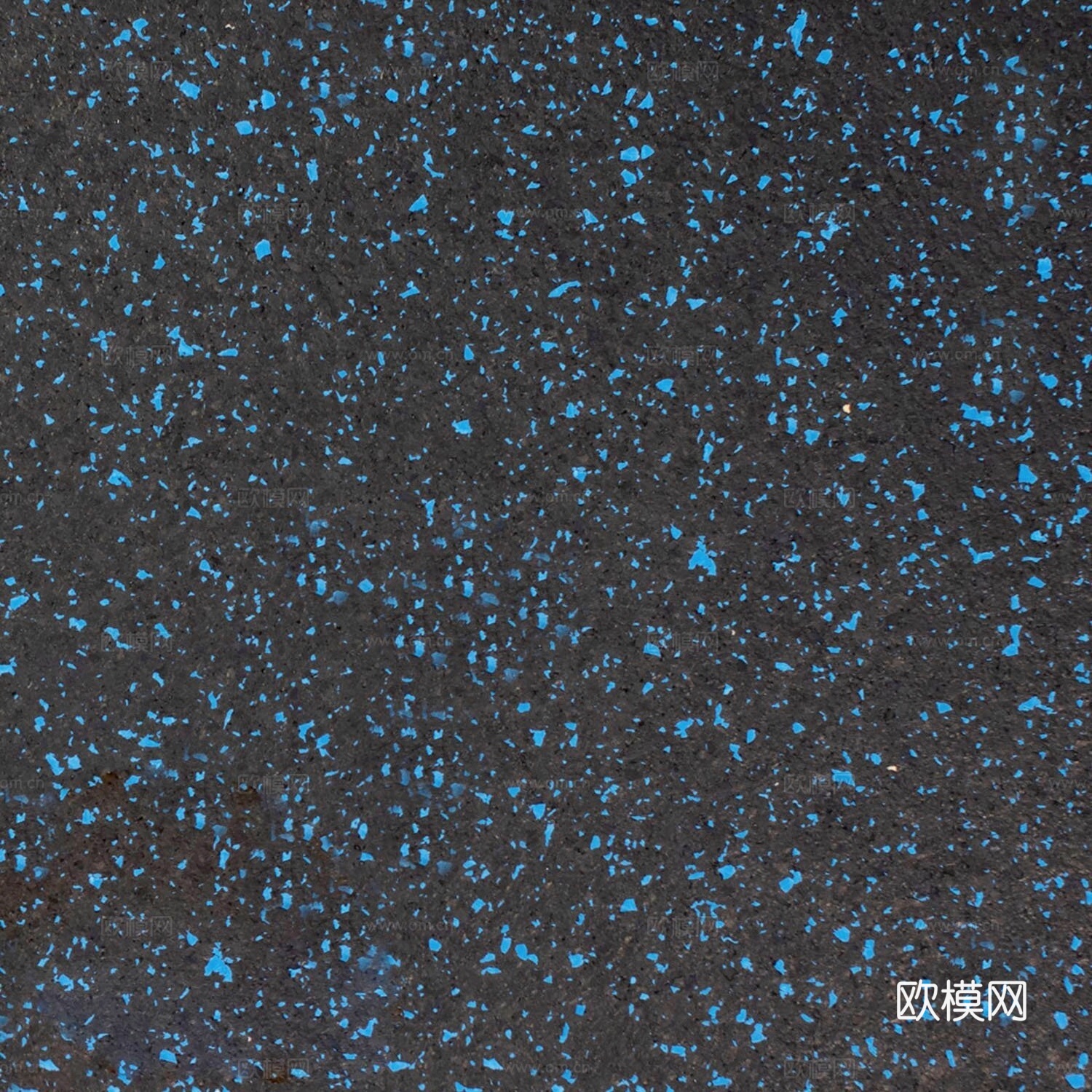 蓝黑色橡胶塑胶PVC地胶板