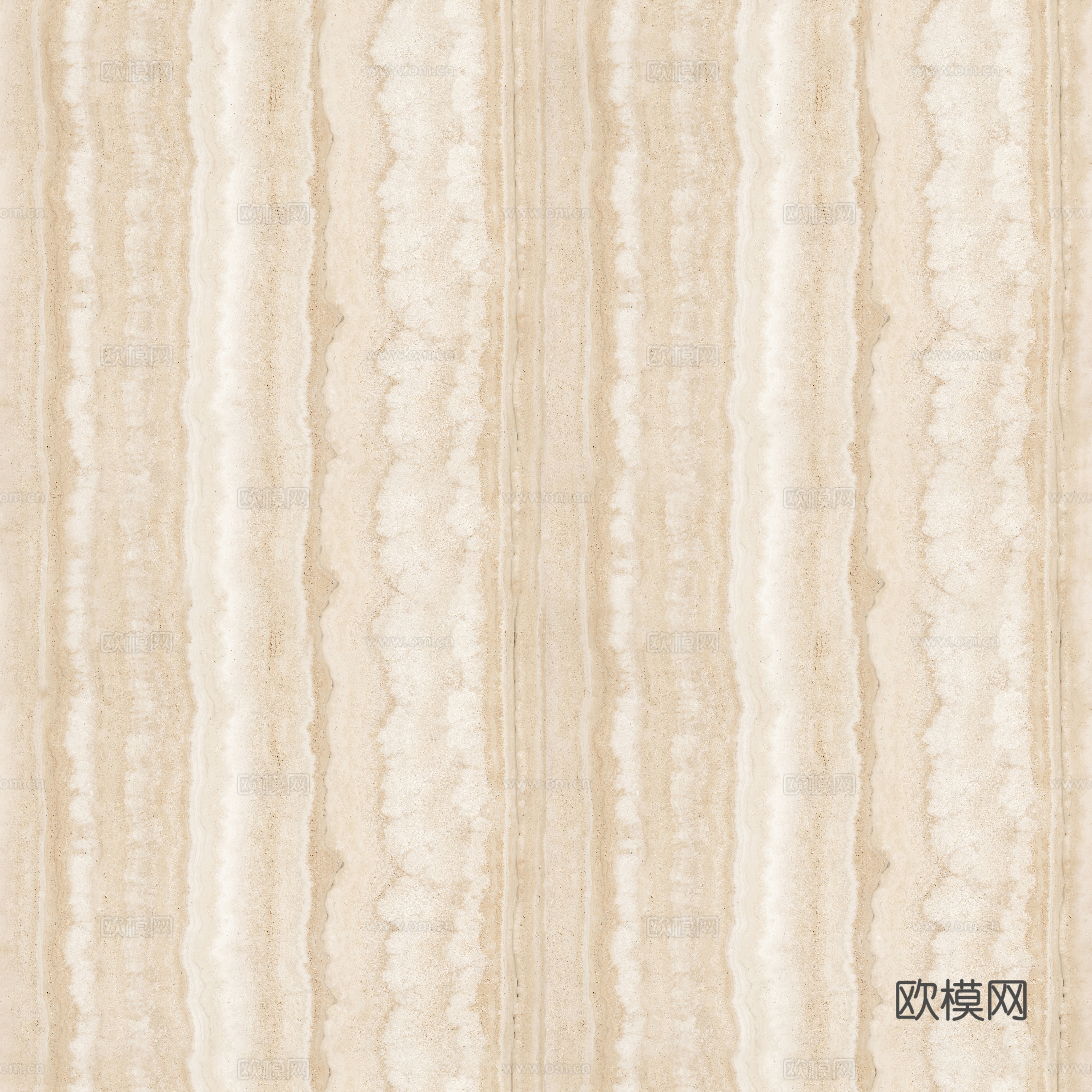 无缝米黄色罗马洞洞石