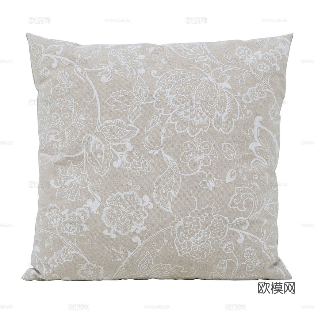 枕头 沙发抱枕 靠枕 花纹布纹布艺抱枕 床上用品下载