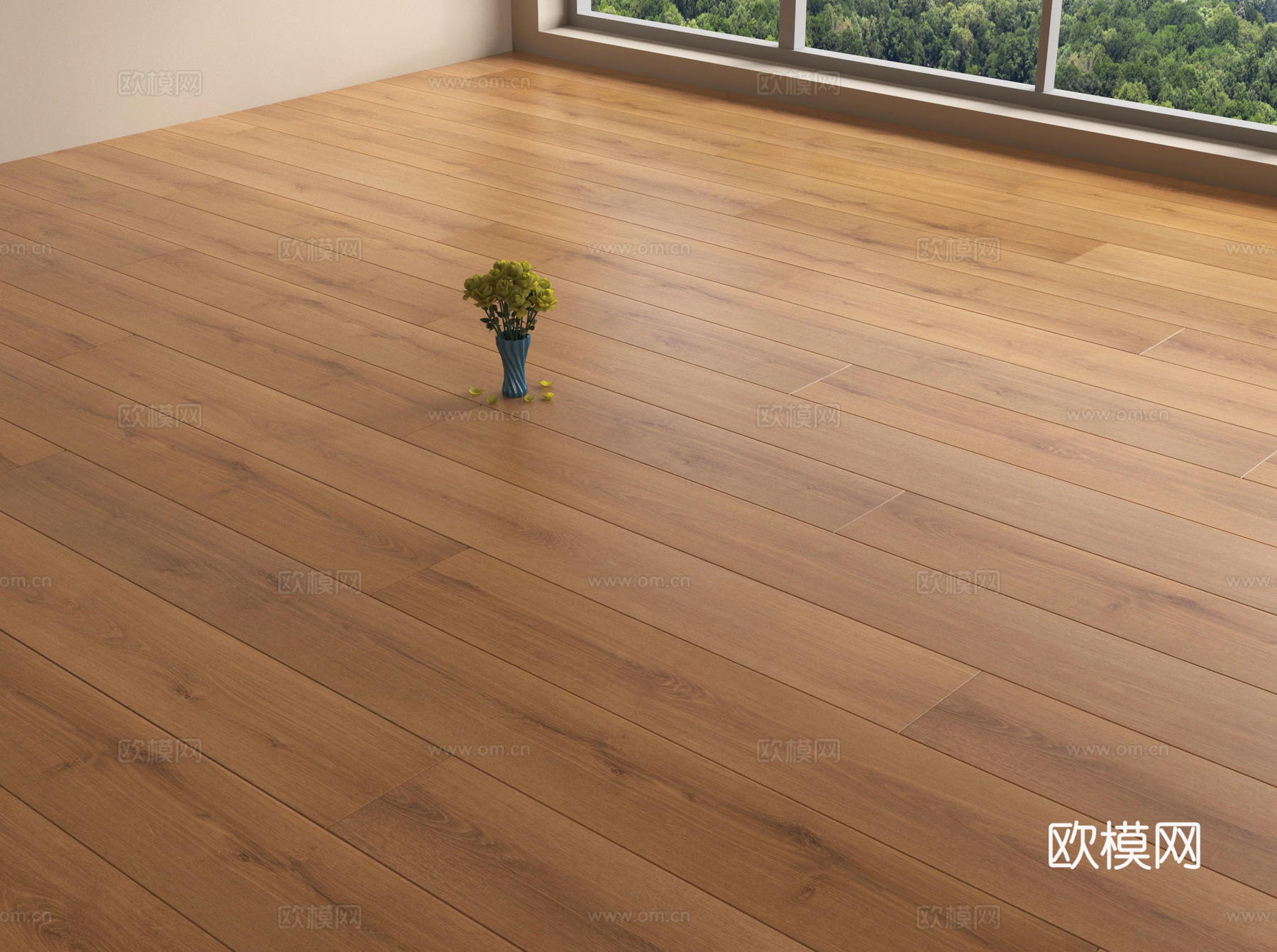 现代地板 实木地板 拼花地板su模型