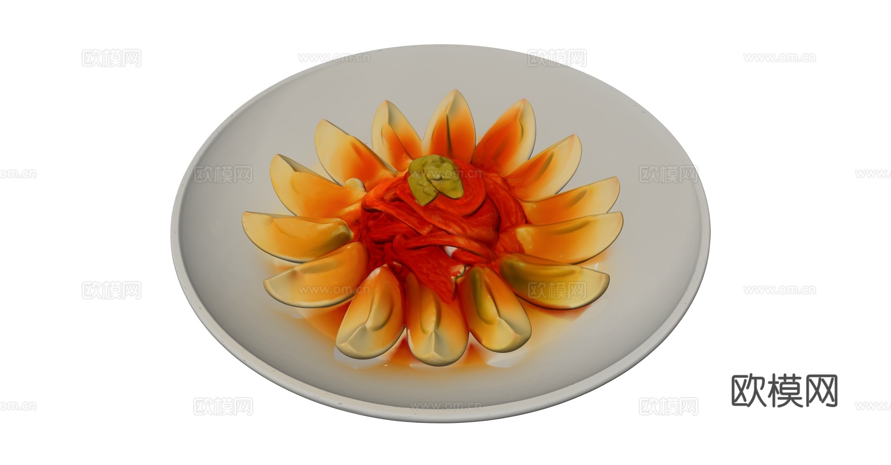 一盘凉拌变蛋su模型