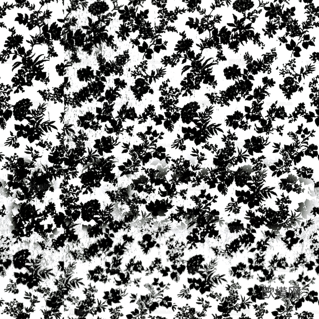 黑白凹凸 高光遮罩 通道 花纹纹理 装饰线条 纹理 墙绘图案下载