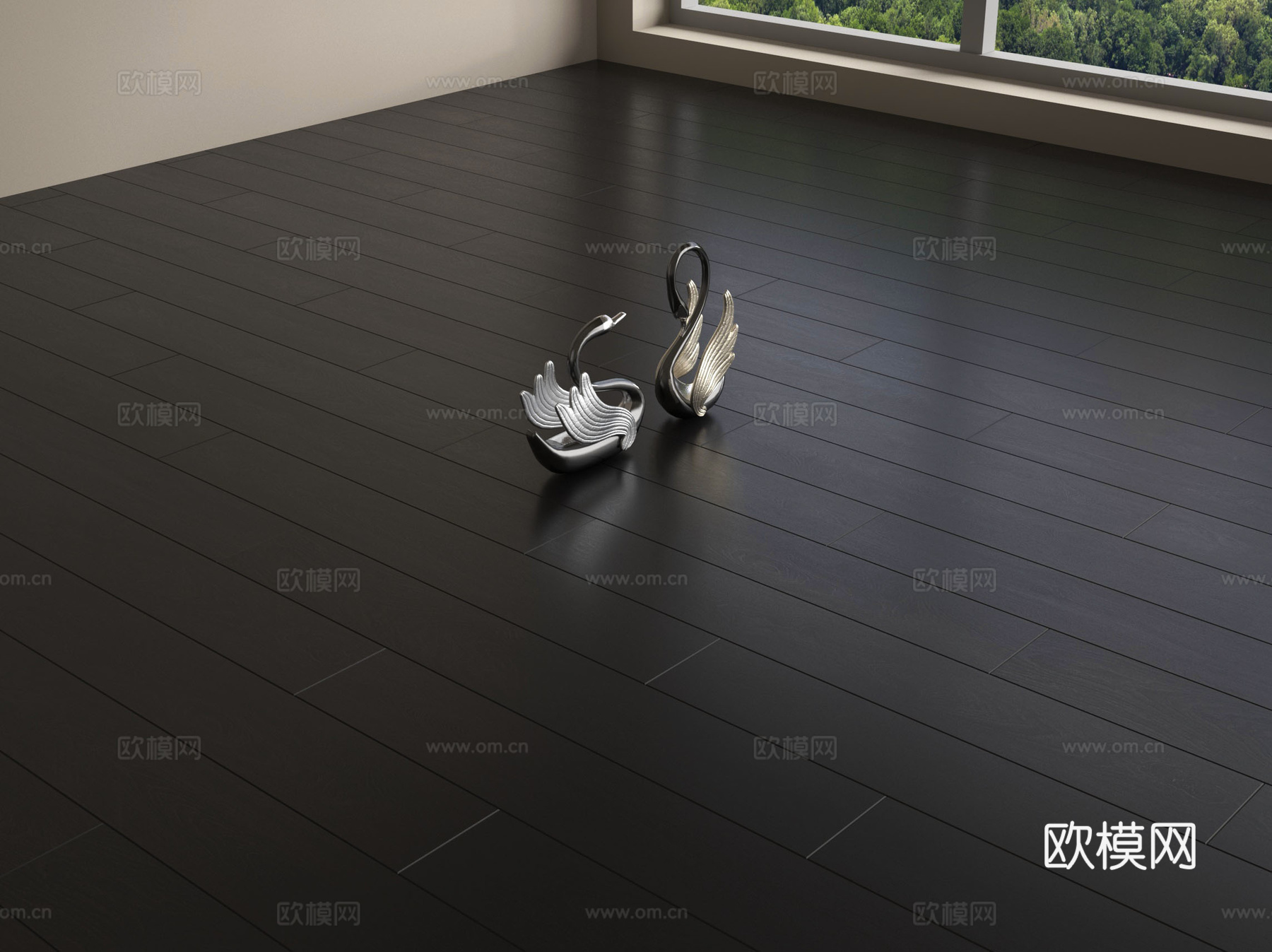 现代地板 实木地板 拼花地板su模型