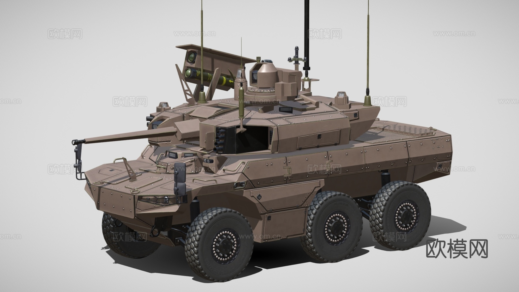 现代步兵战车 装甲车 运兵车su模型