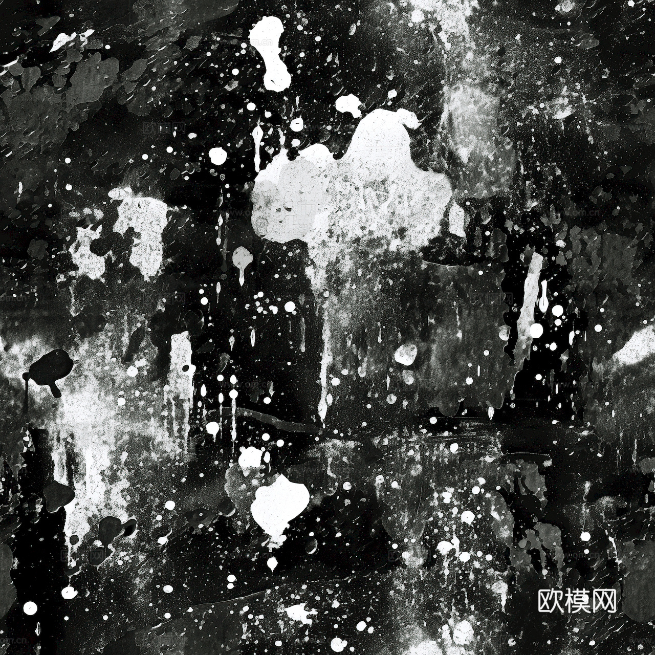 黑白凹凸 高光遮罩 通道 古典花纹 装饰线条 纹理 墙绘图案下载