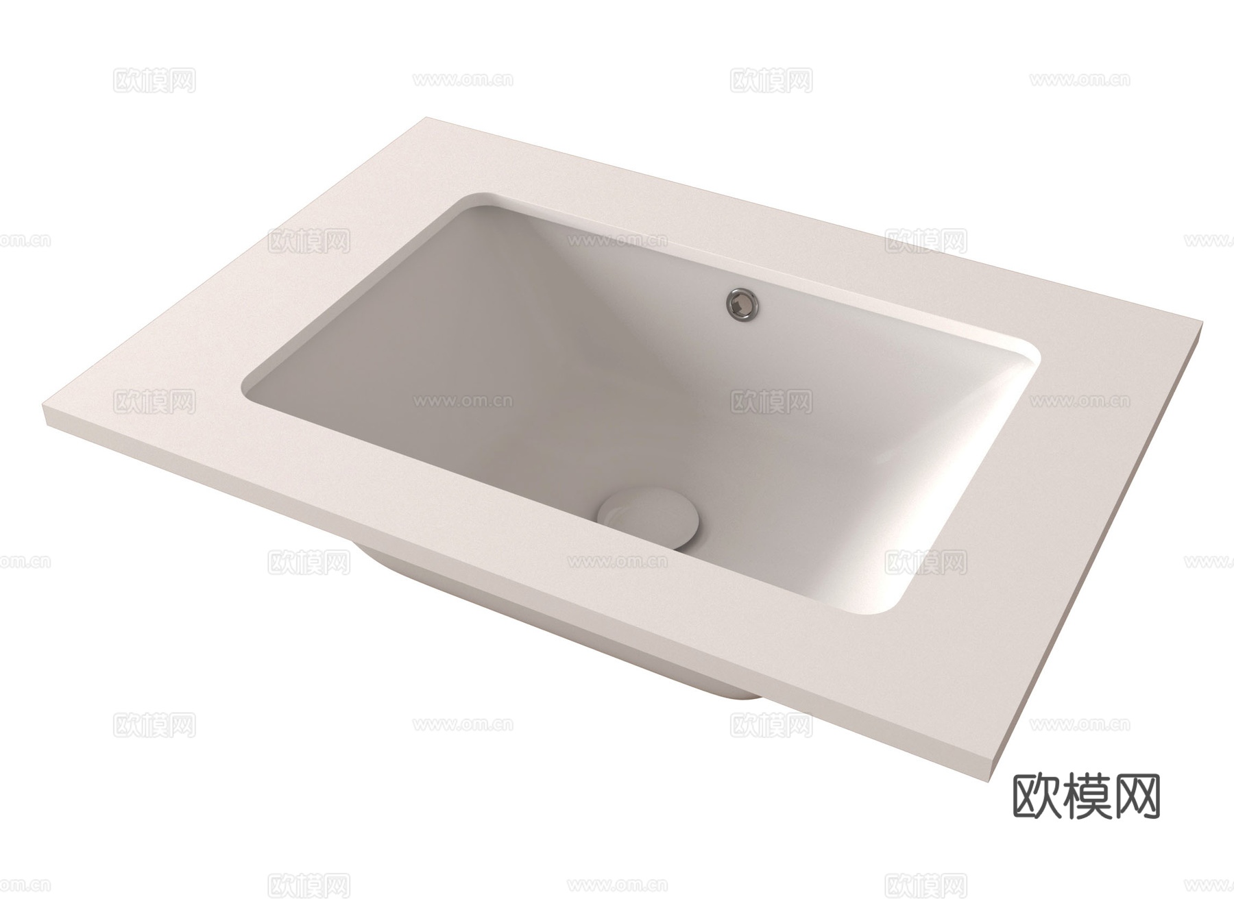 现代台盆 洗面盆 洗手盆 洗手台su模型