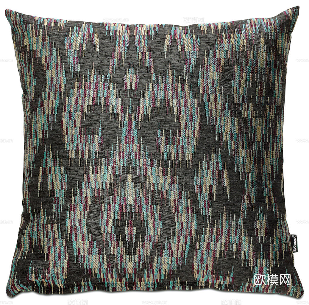 枕头 沙发抱枕 靠枕 花纹布纹布艺抱枕 床上用品下载