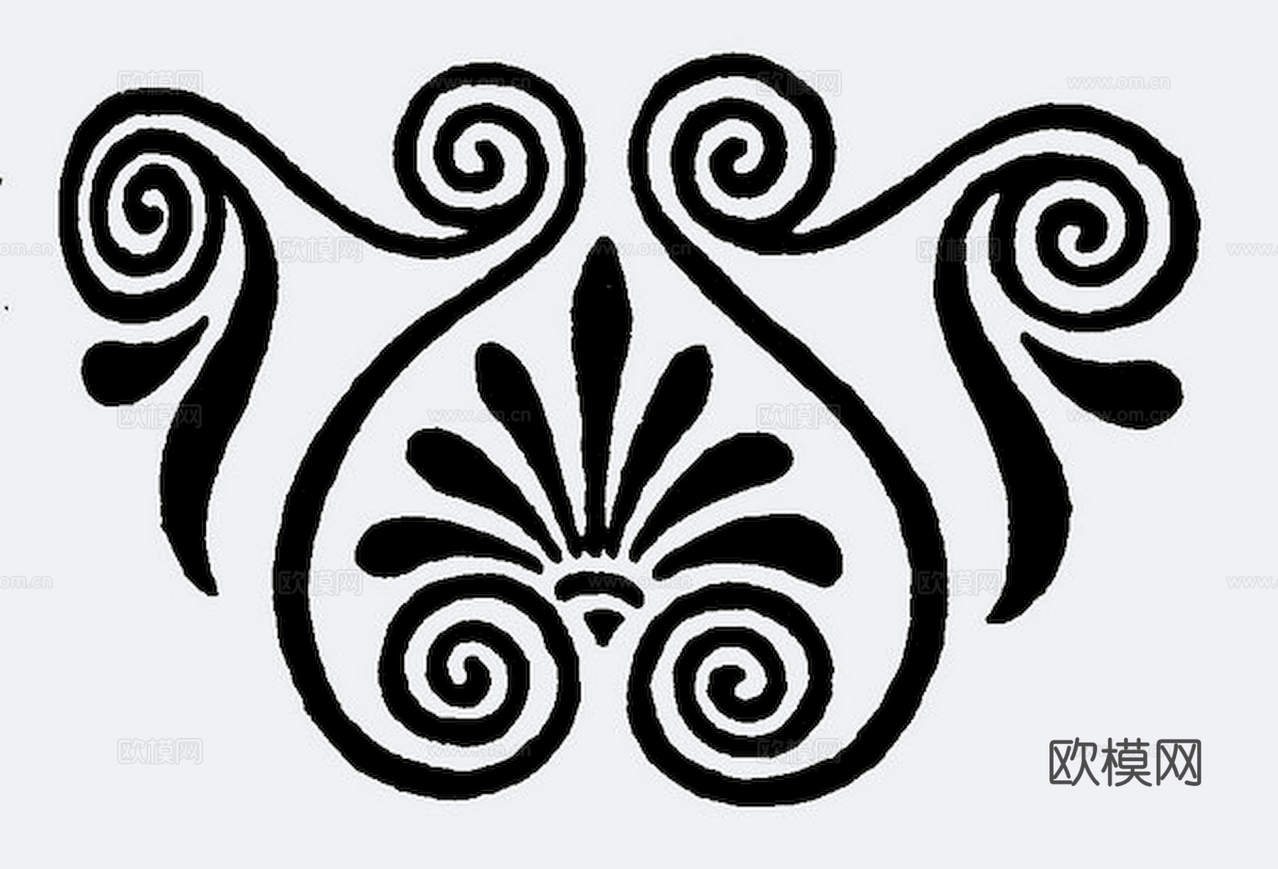 黑白凹凸 高光遮罩 通道 花纹纹理 装饰线条 纹理 墙绘图案下载