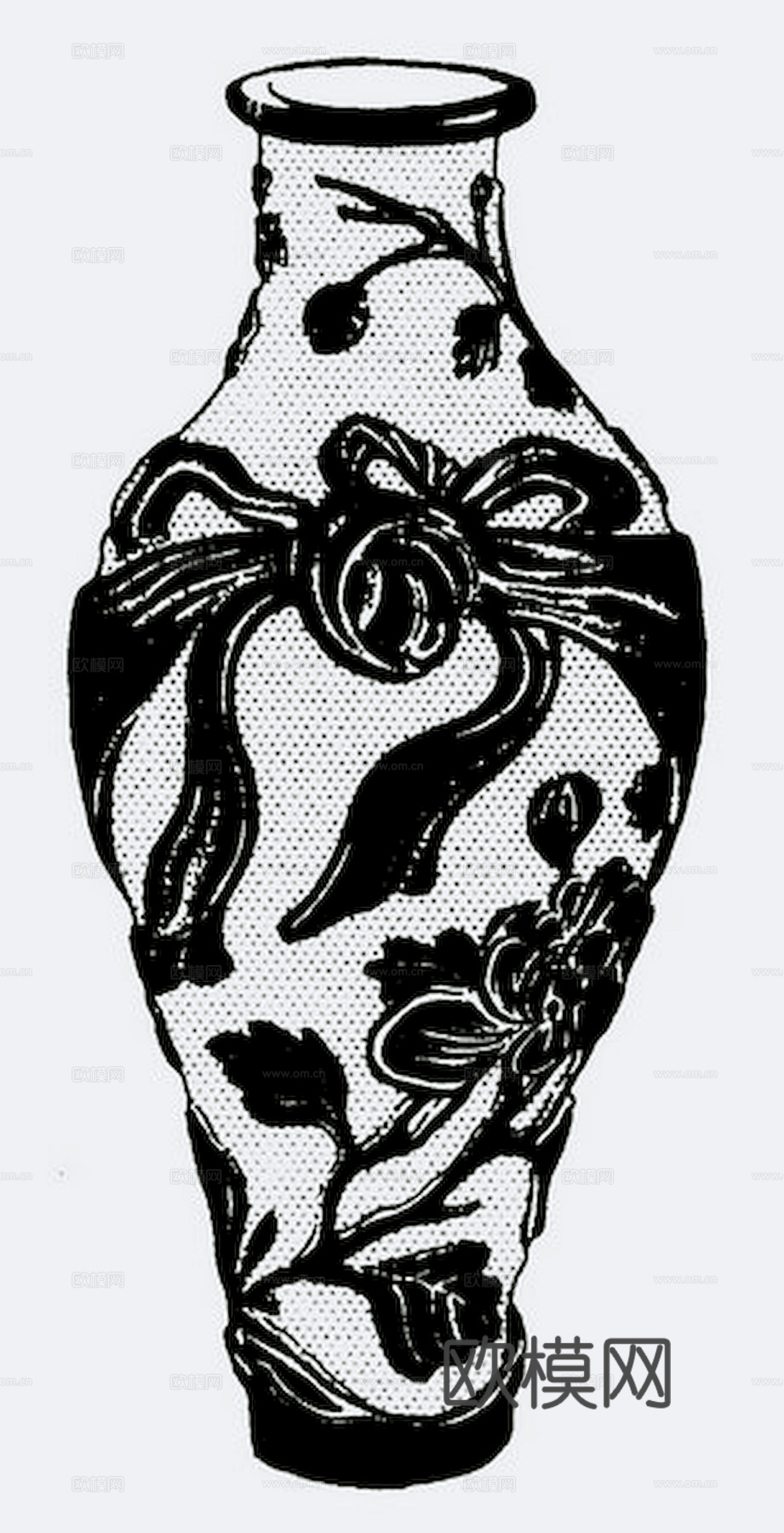 黑白凹凸 高光遮罩 通道 花纹纹理 装饰线条 纹理 墙绘图案下载