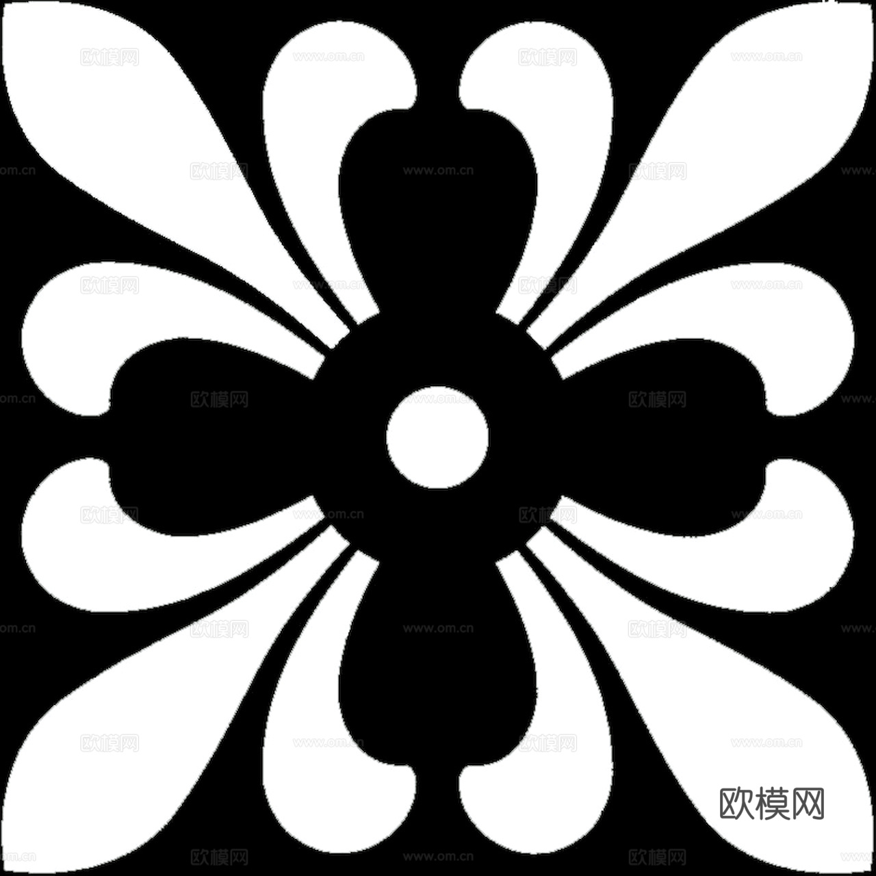 黑白凹凸 高光遮罩 通道 花纹纹理 装饰线条 纹理 墙绘图案下载