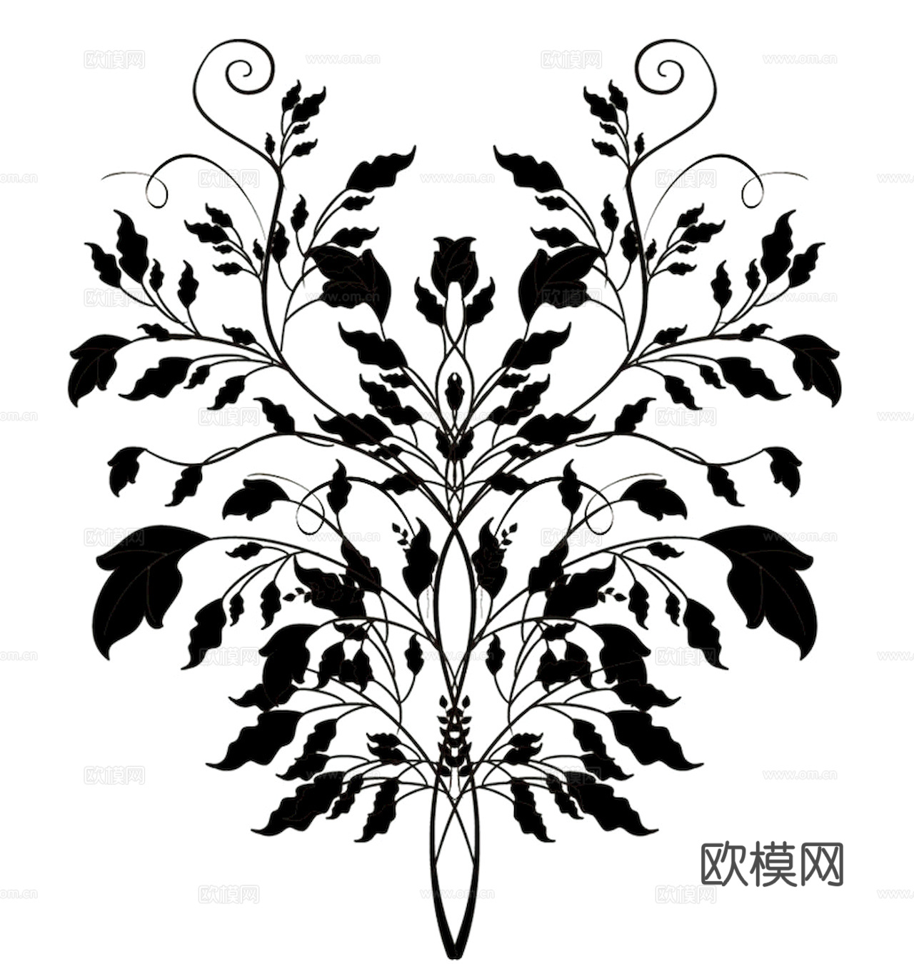 黑白凹凸 高光遮罩 通道 花纹纹理 装饰线条 纹理 墙绘图案下载