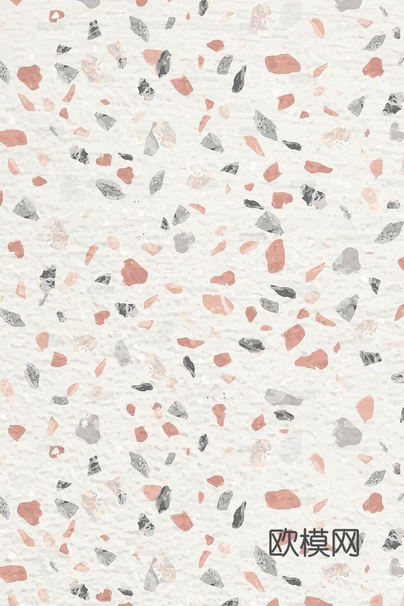 彩色水磨石橡胶塑胶PVC地胶板