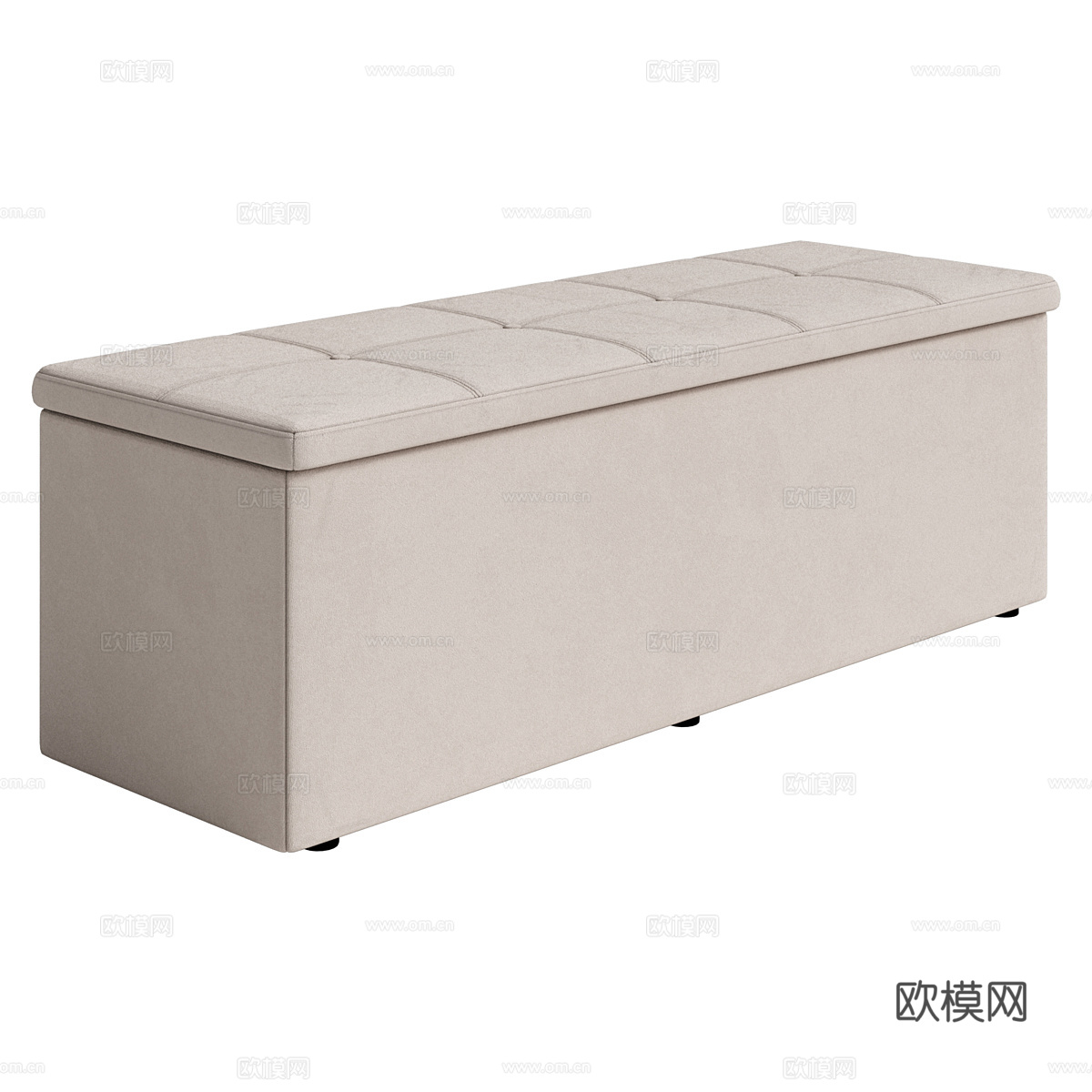 现代简约沙发凳子 沙发矮凳 圆形矮凳3d模型下载