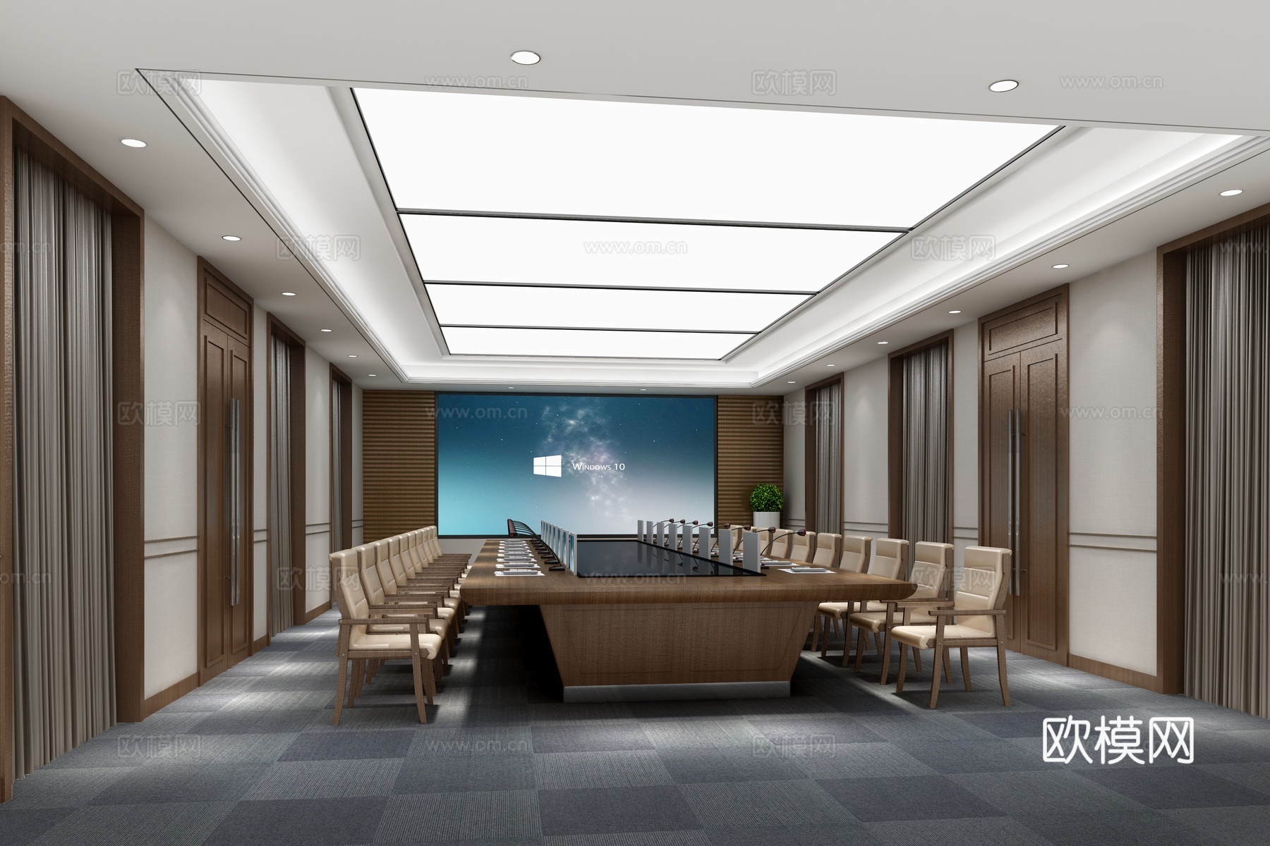 会议室3d模型