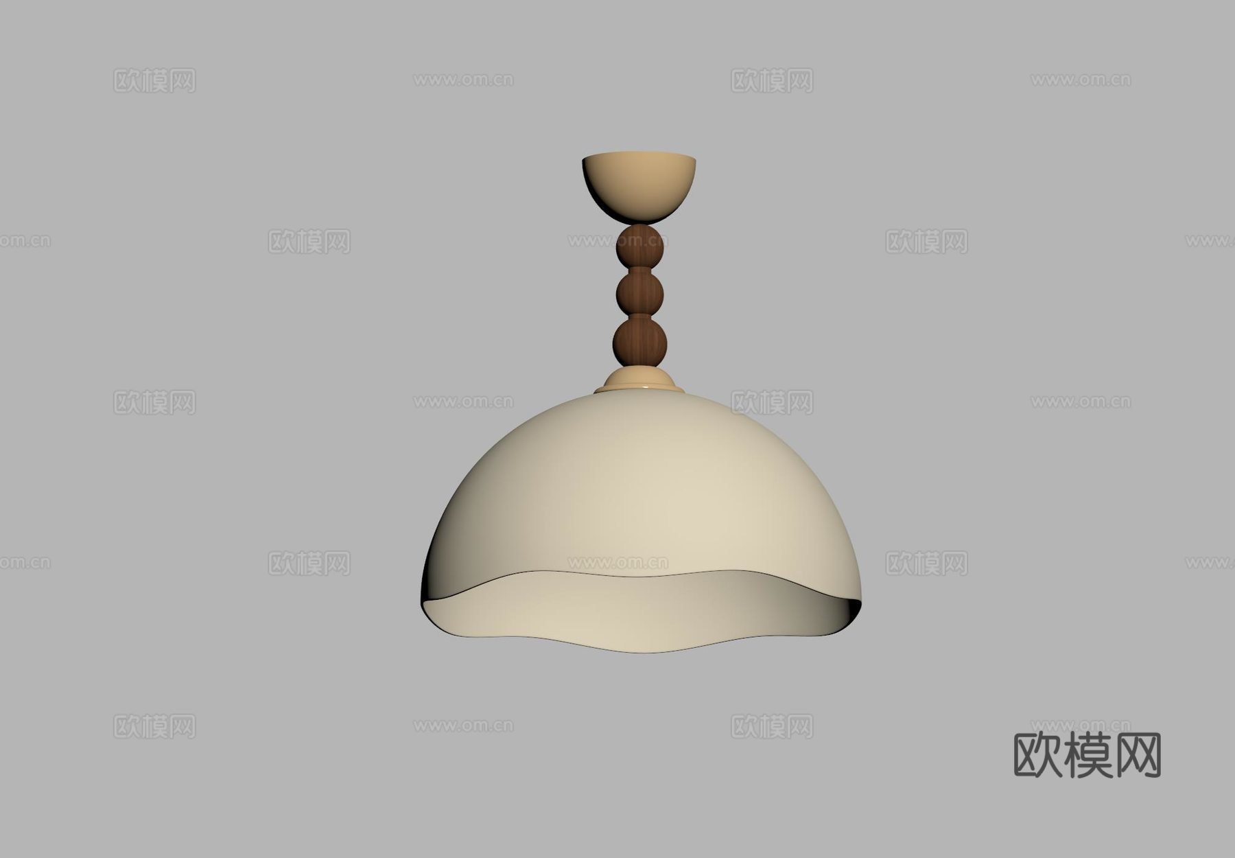 中古吸顶灯 装饰灯su模型