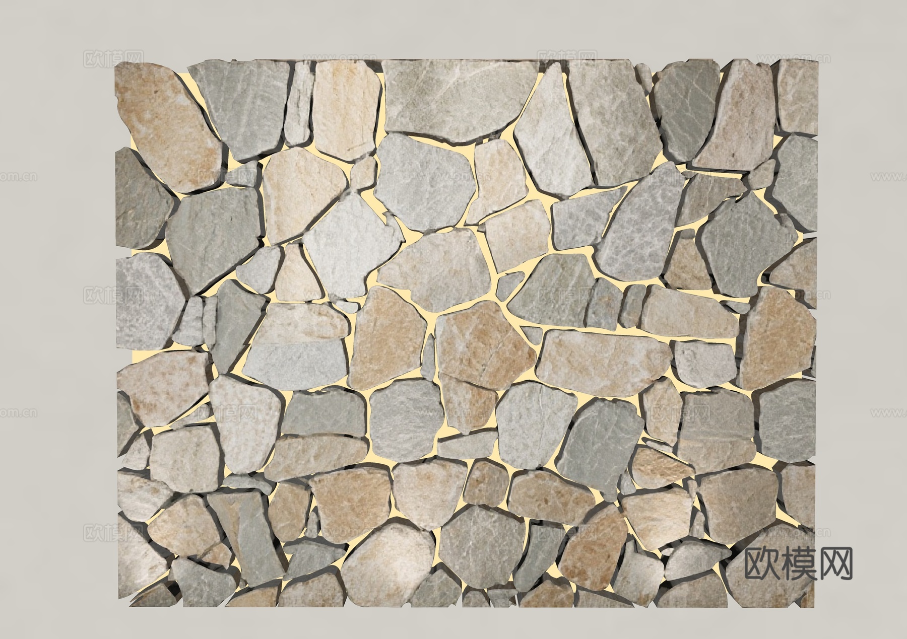 文化石 透光石材背景墙 文化石墙面 电视背景墙 岩石背景墙su模型