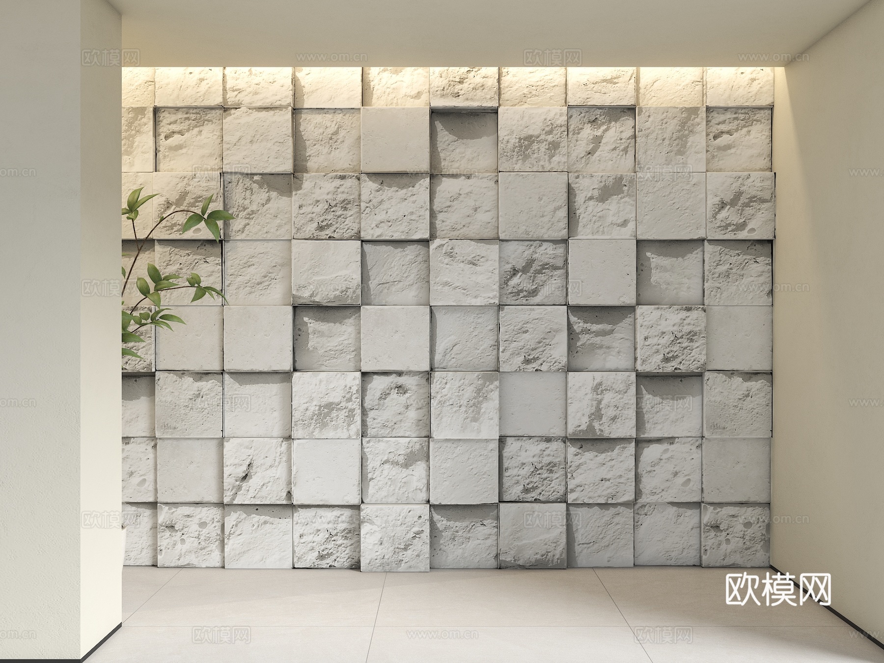 文化石 石材背景墙 文化石墙面 电视背景墙 岩石背景墙 玄关su模型