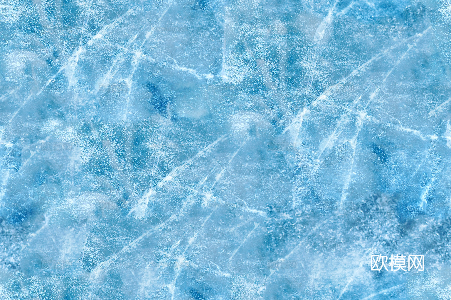 冰面 冰块 冰纹理冰雪 冰冻地面雪地冰霜 冰花冰纹玻璃 冰晶