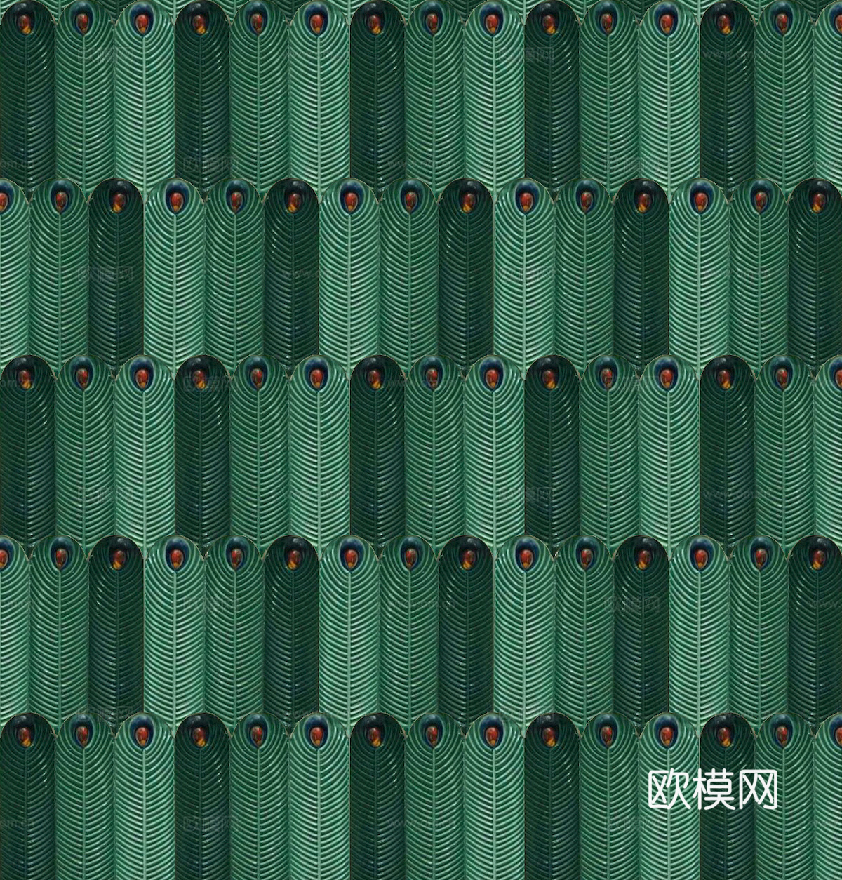 瓷砖 羽毛砖 孔雀羽 鱼鳞渐变瓷砖纹理 小花砖 马赛克