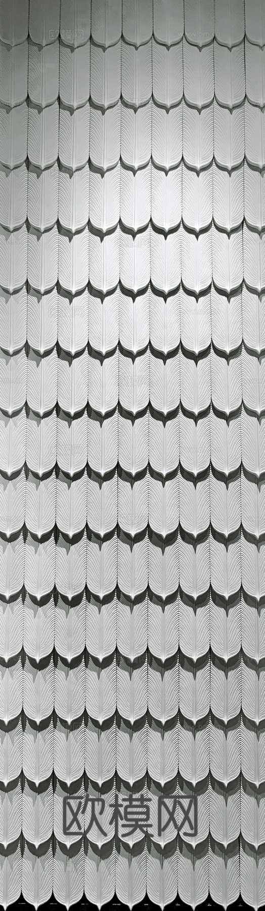 瓷砖 羽毛砖 孔雀羽 鱼鳞渐变瓷砖纹理 小花砖