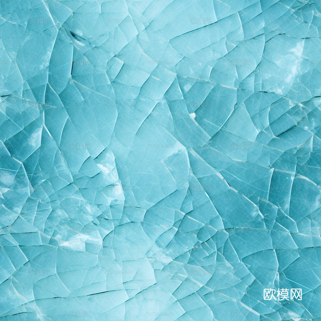 冰面 冰块 冰纹理冰雪 冰冻地面雪地冰霜 冰花冰纹玻璃 冰晶