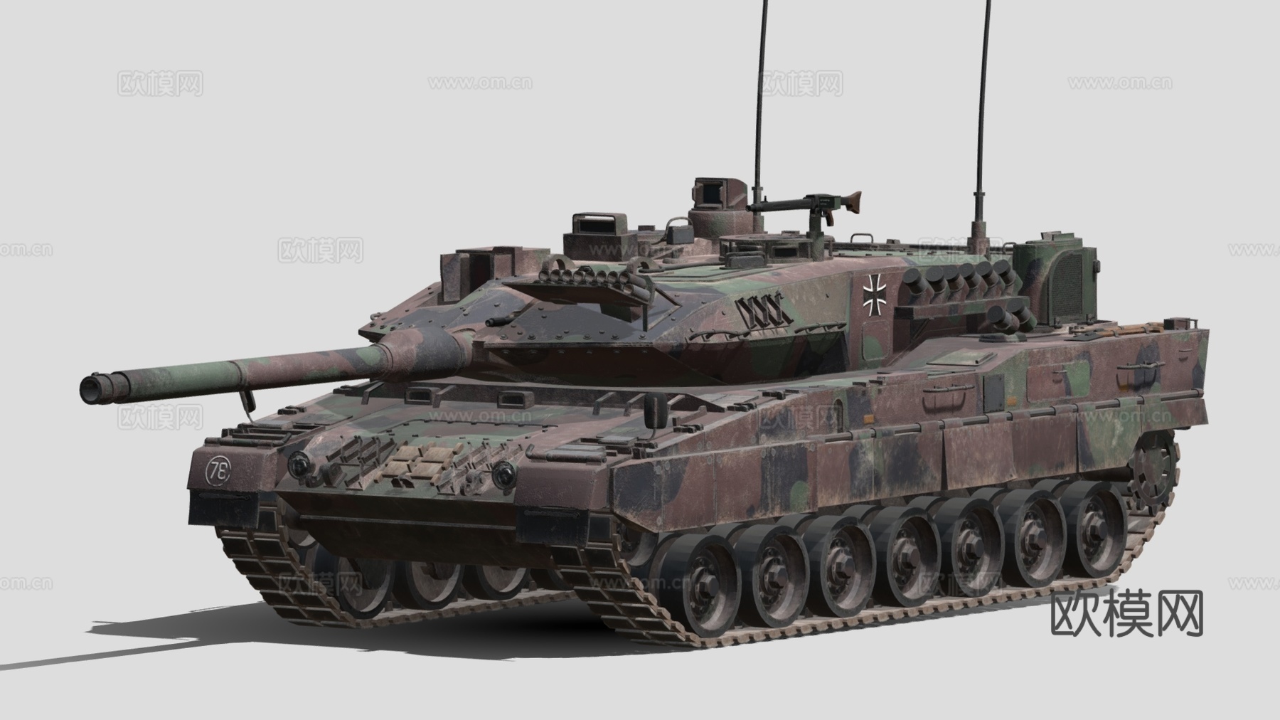 现代装甲武器 坦克 装甲车 运兵车su模型