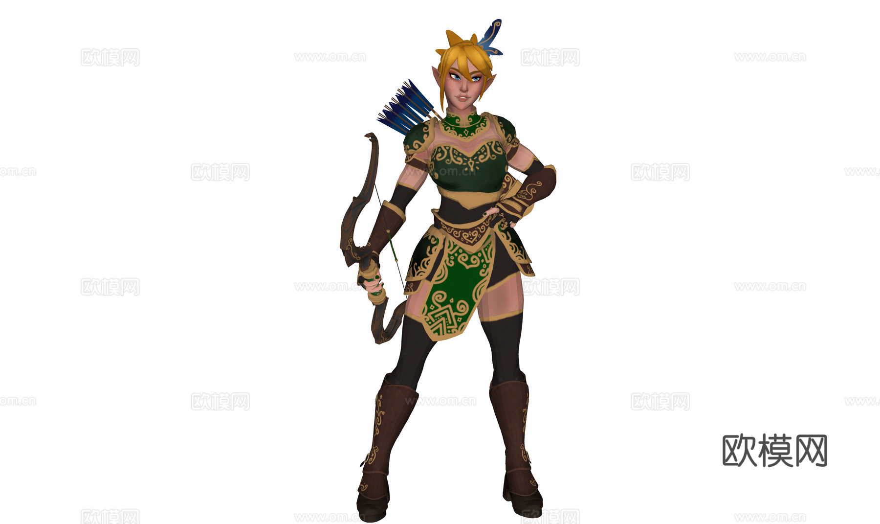 科技感动漫人物 战斗装甲 动漫人物 游戏人物su模型