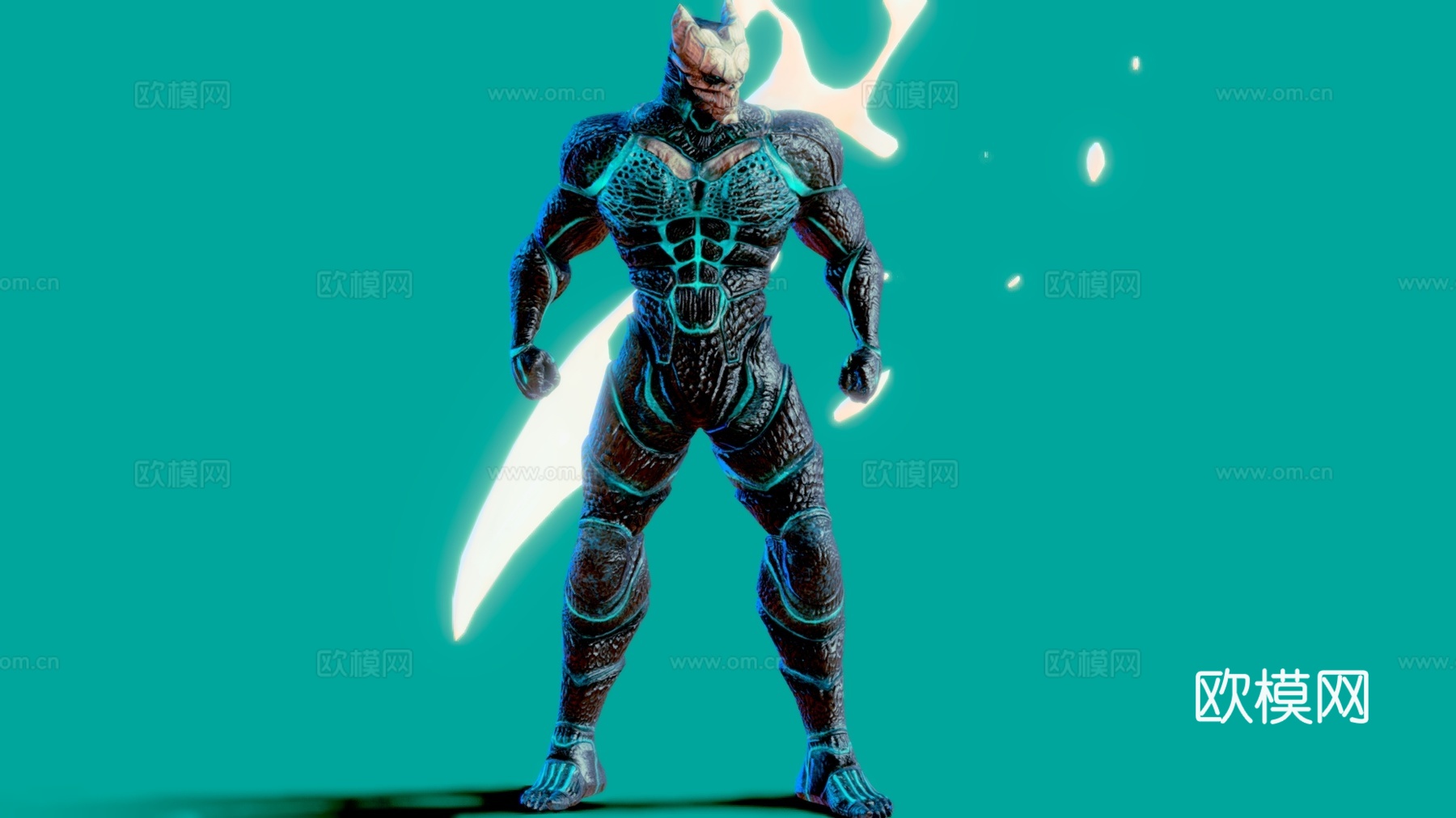 科技感动漫人物 战斗装甲 动漫人物 游戏人物su模型