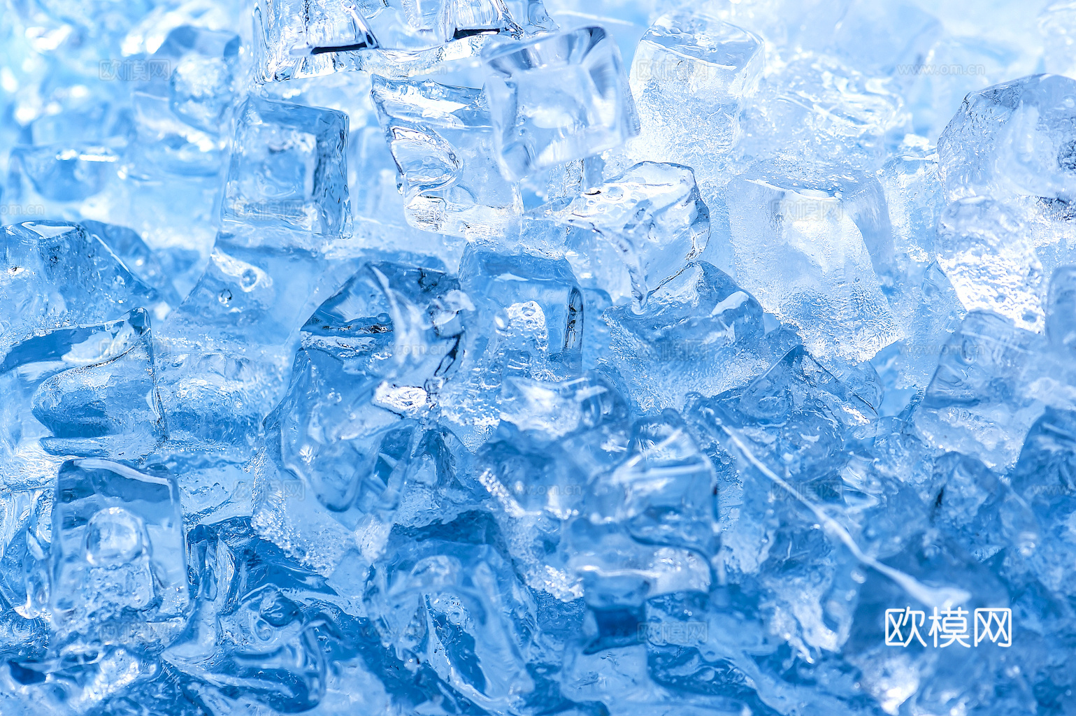 冰面 冰块 冰纹理冰雪 冰冻地面雪地冰霜 冰花冰纹玻璃 冰晶