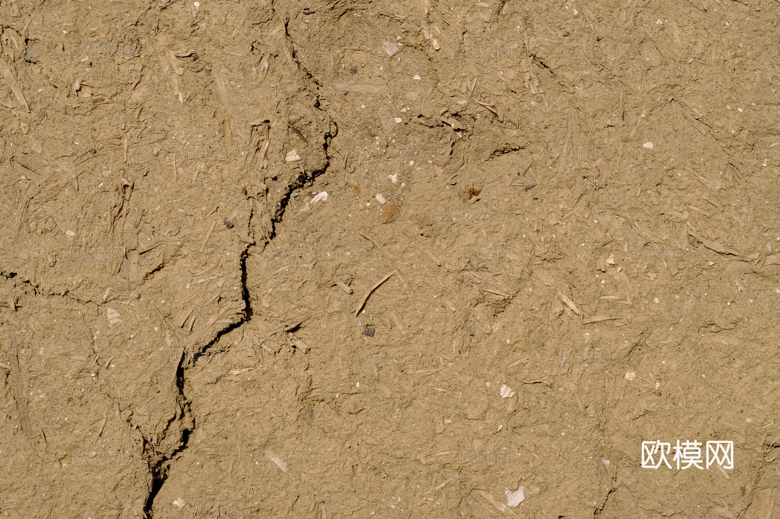 沙土地面 地表 土地 龟裂裂纹泥土农田