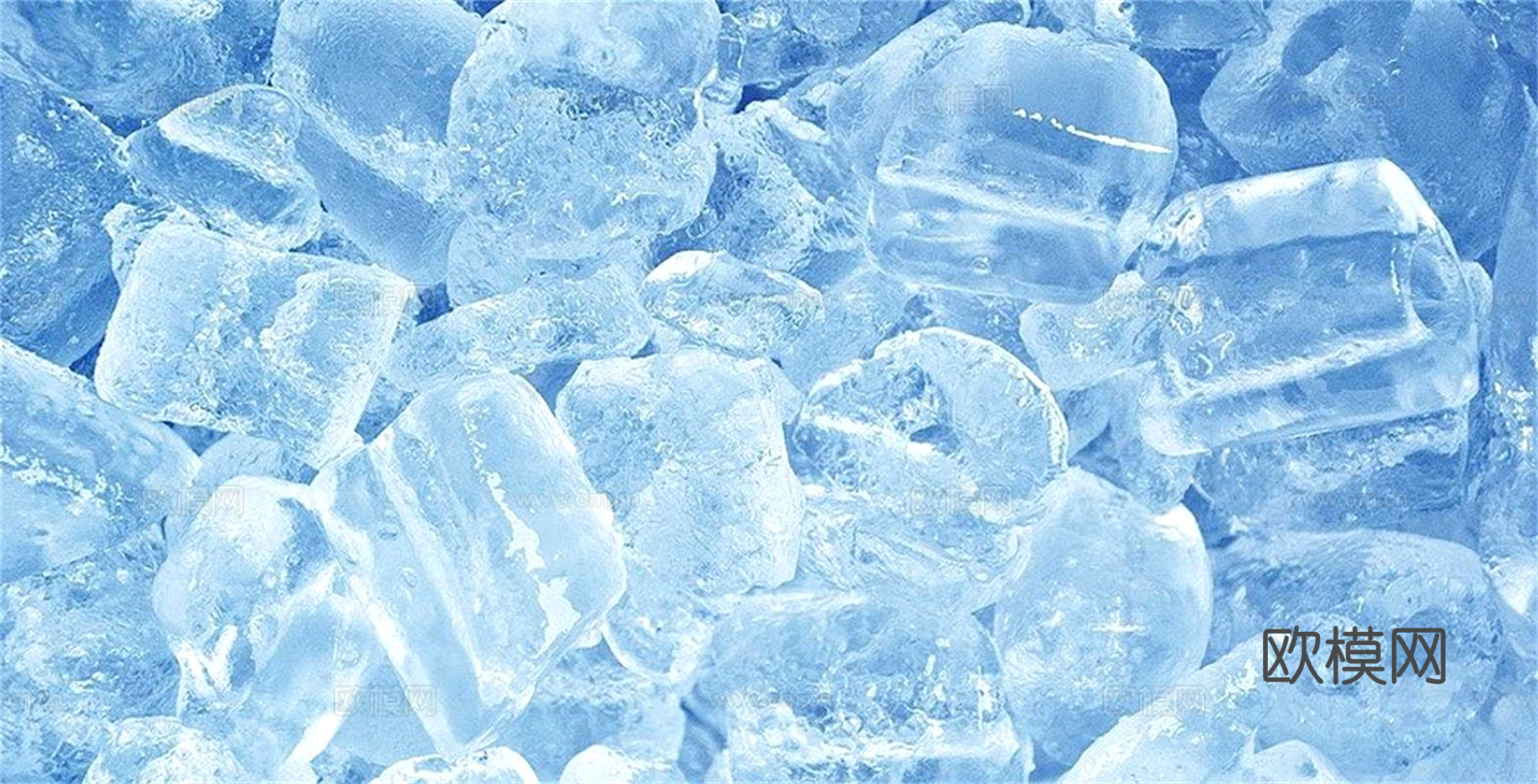 冰面 冰块 冰纹理冰雪 冰冻地面雪地冰霜 冰花冰纹玻璃 冰晶