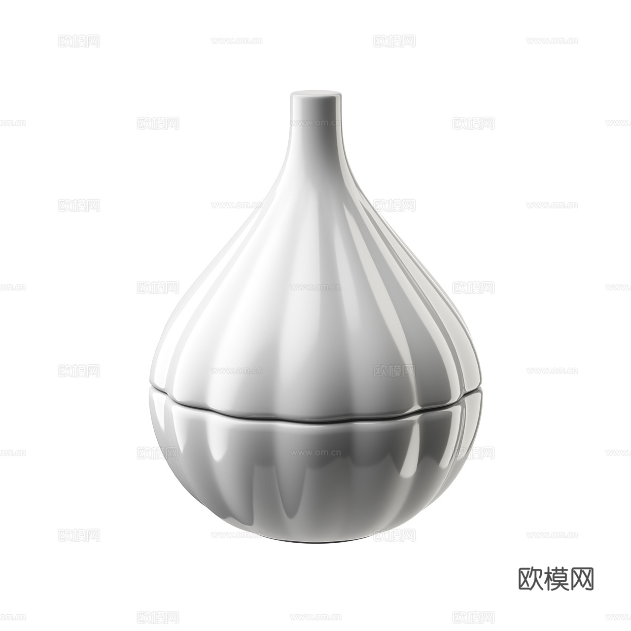Cassina 现代厨房饰品 装饰品摆件 洋葱容器 摆件3d模型下载