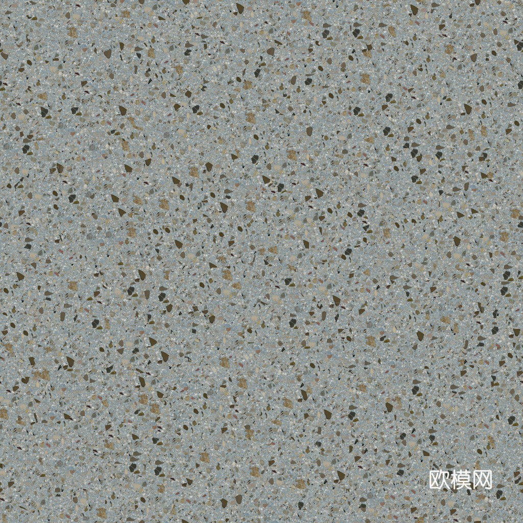 无缝绿色水磨石