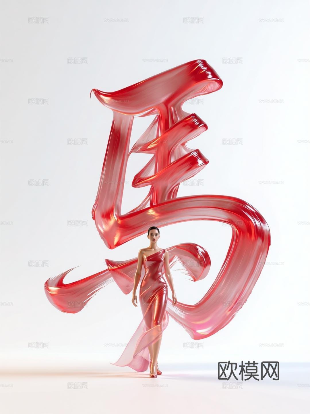 文字设计 海报 展板背景 立体字