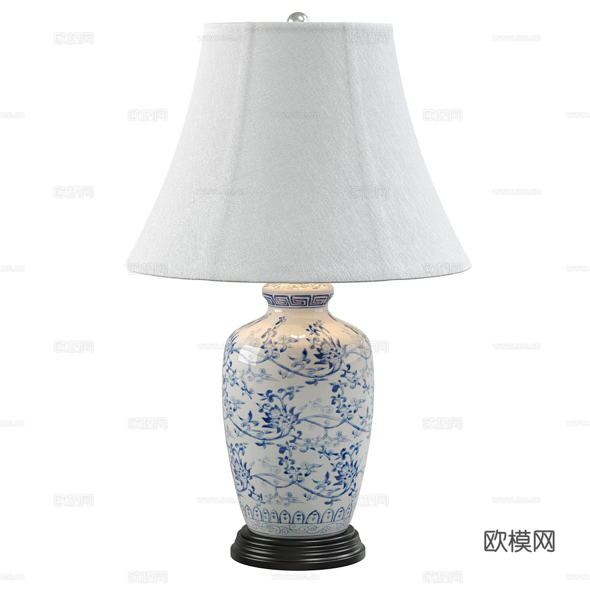 台灯3d模型下载