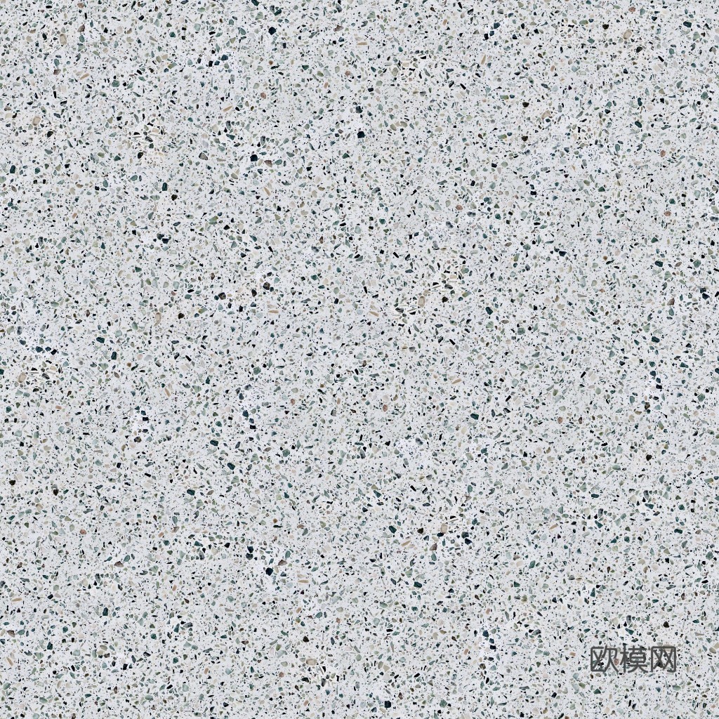 无缝浅色水磨石