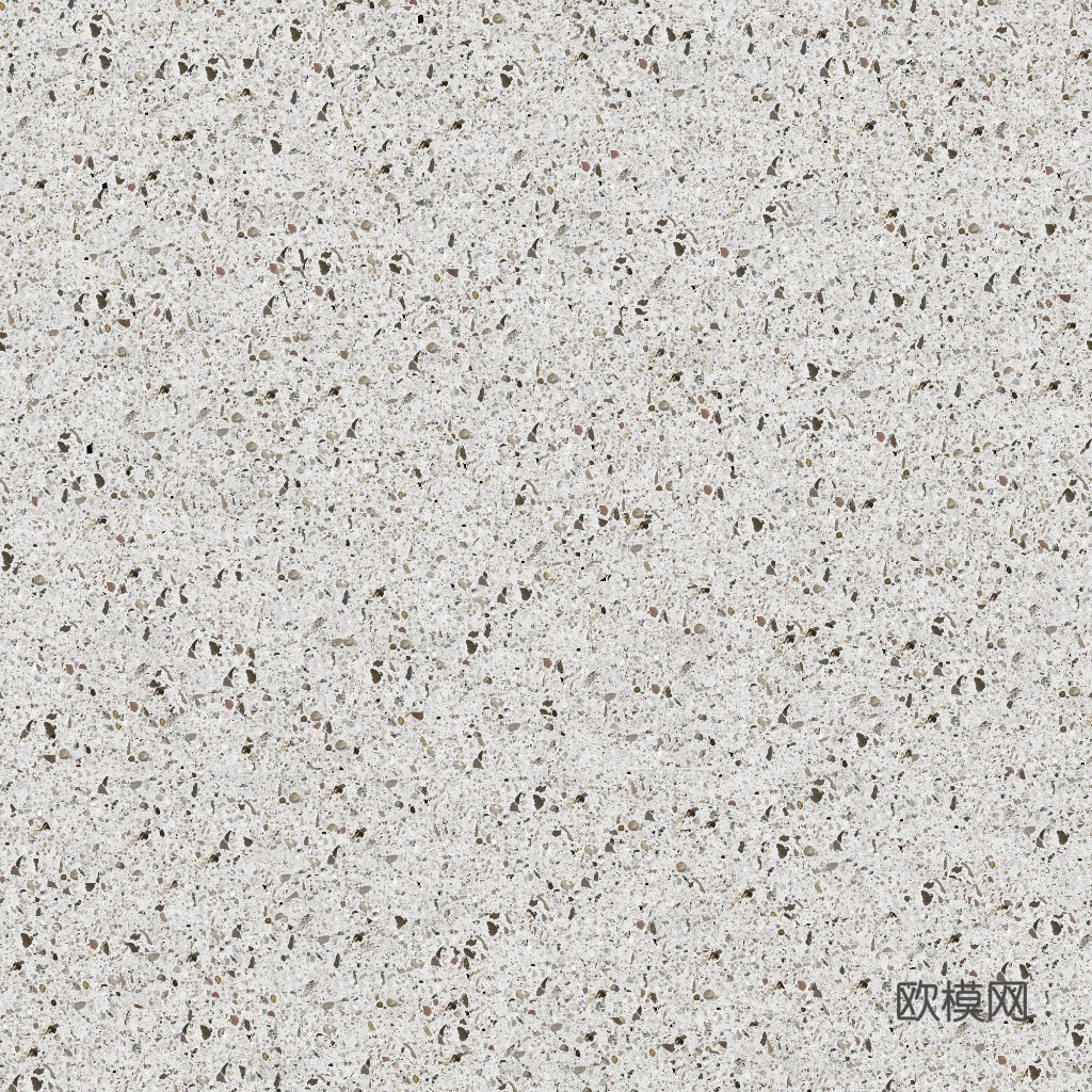 无缝灰白色水磨石