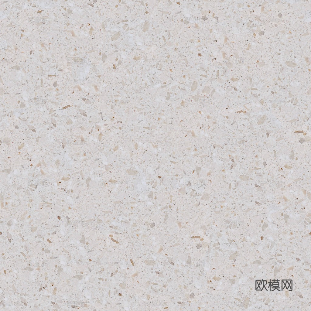 无缝灰白色水磨石